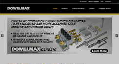 Desktop Screenshot of dowelmax.com